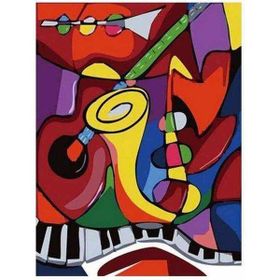 Canvas Hobby Canvas Picasso 70 x 90 cm Kasnaklı Sayılarla Boyama Seti