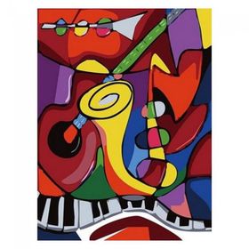 Canvas Hobby Canvas Picasso 70 x 90 cm Kasnaklı Sayılarla Boyama Seti