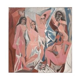 Canvas Hobby Canvas Picasso Avignonlu Kızlar 50 x 65 cm Kasnaklı Sayılarla Boyama Seti