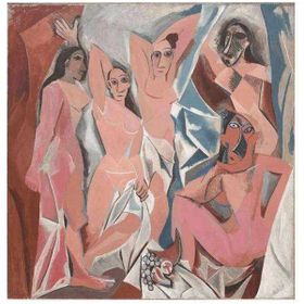 Canvas Hobby Canvas Picasso Avignonlu Kızlar 70 x 90 cm Kasnaklı Sayılarla Boyama Seti