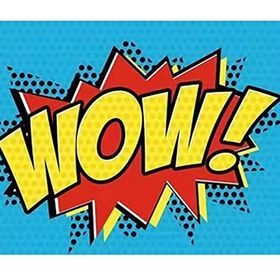 Canvas Hobby Canvas Pop Art Wow 50 x 65 cm Kasnaklı Sayılarla Boyama Seti