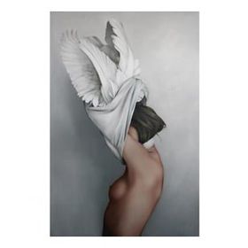 Canvas Hobby Canvas Soyunmak 90 x 110 cm Rulo Sayılarla Boyama Seti