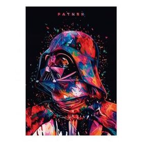 Canvas Hobby Canvas Starwars Darth Vader 90 x 110 cm Kasnaklı Sayılarla Boyama Seti