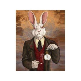 Canvas Hobby Canvas Tavşanın Zerafeti 90 x 110 cm Kasnaklı Sayılarla Boyama Seti