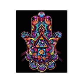 Canvas Hobby Canvas Üçüncü Göz 90 x 110 cm Kasnaklı Sayılarla Boyama Seti