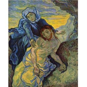 Canvas Hobby Canvas Van Gogh Pieta 90 x 110 cm Kasnaklı Sayılarla Boyama Seti