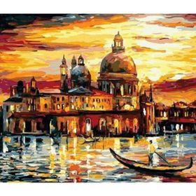 Canvas Hobby Canvas Venedik Gezisi 2 90 x 110 cm Kasnaklı Sayılarla Boyama Seti