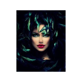 Canvas Hobby Canvas Yeşil Gözler 90 x 110 cm Rulo Sayılarla Boyama Seti