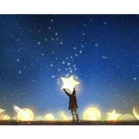 Canvas Hobby Canvas Yıldızlar Altında 90 x 110 cm Kasnaklı Sayılarla Boyama Seti