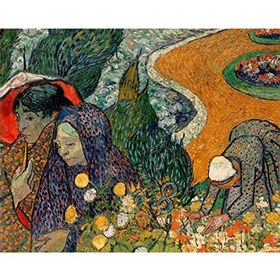 Canvas Hobby Cennet Bahçesi Anıları Kasnaklı 40 x 50 cm Sayılarla Boyama Seti