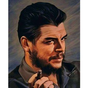 Canvas Hobby Che Guevara Kasnaklı 100 x 140 cm Sayılarla Boyama Seti