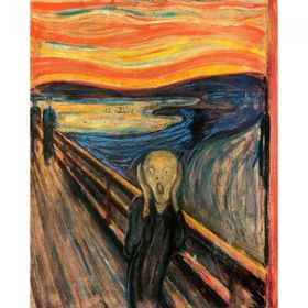 Canvas Hobby Çığlık Sayılarla Kasnaklı 100 x 140 cm Boyama Seti