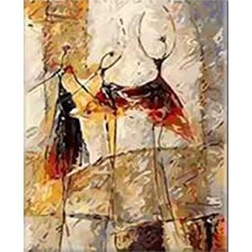 Canvas Hobby Çöl Dansı 2 40 x 50 cm Kasnaklı Sayılarla Boyama Seti Duvar Sticker