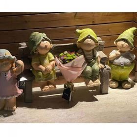 Canvas Hobby Cüceler Kasnaklı 100 x 140 cm Sayılarla Boyama Seti