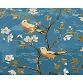 Canvas Hobby Daldaki Kuşlar 2 Kasnaklı 100 x 140 cm Sayılarla Boyama Seti