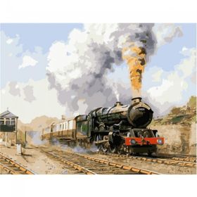 Canvas Hobby Doğu Ekspresi 100x140 cm Rulo Sayılarla Boyama Seti