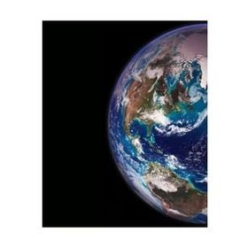 Canvas Hobby Dünya 50 x 65 cm Kasnaklı Sayılarla Boyama Seti Duvar Sticker