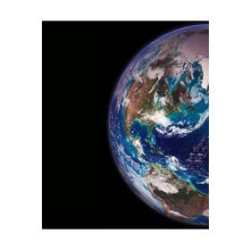 Canvas Hobby Dünya 70 x 90 cm Kasnaklı Sayılarla Boyama Seti Duvar Sticker
