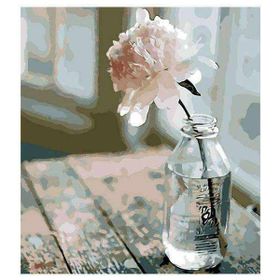 Canvas Hobby Duru Çiçek 2 Kasnaklı 100 x 140 cm Sayılarla Boyama Seti