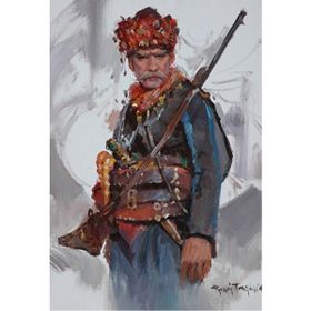 Canvas Hobby Ege ve Efeleri Kasnaklı 100 x 140 cm Sayılarla Boyama Seti