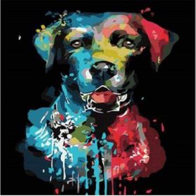 Canvas Hobby En İyi Dost Kasnaklı 100 x 140 cm Sayılarla Boyama Seti