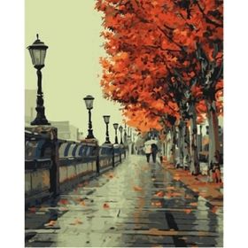 Canvas Hobby Eylül Kasnaklı 100 x 140 cm Sayılarla Boyama Seti