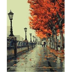 Canvas Hobby Eylül Kasnaklı 100 x 140 cm Sayılarla Boyama Seti