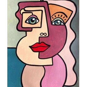 Canvas Hobby Farklı Bir Özge 40 x 50 cm Kasnaklı Sayılarla Boyama Seti Duvar Sticker