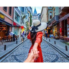 Canvas Hobby Galata Gezisi 70 x 90 cm Kasnaklı Sayılarla Boyama Seti Duvar Sticker