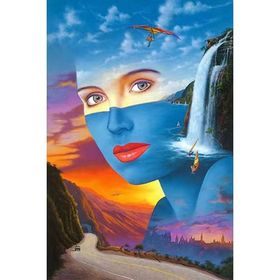 Canvas Hobby Gelecek Rüyası 40x50 cm Rulo Sayılarla Boyama Seti