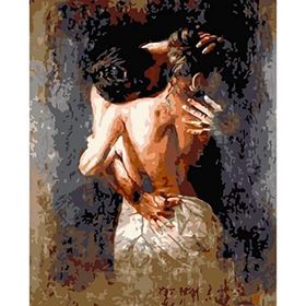 Canvas Hobby Genç Tutku 60 x 75 cm Kasnaklı Sayılarla Boyama Seti Duvar Sticker