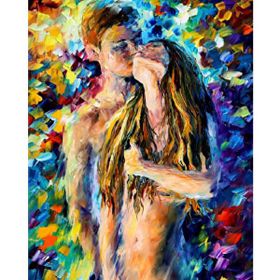Canvas Hobby Genç Tutku Kasnaklı 100 x 140 cm Sayılarla Boyama Seti