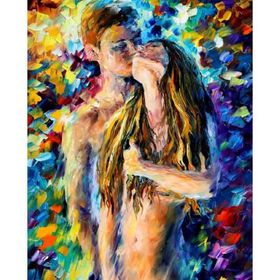 Canvas Hobby Genç Tutku Kasnaklı 100 x 140 cm Sayılarla Boyama Seti