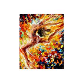 Canvas Hobby Gizemli Dans 90 x 110 cm Kasnaklı Sayılarla Boyama Seti Duvar Sticker
