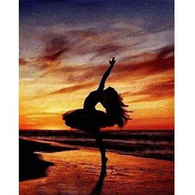 Canvas Hobby Göğe Yükseliş Kasnaklı 90 x 110 cm Sayılarla Boyama Seti