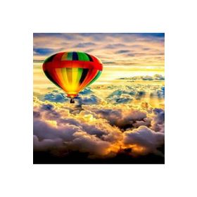 Canvas Hobby Gökyüzünde Balon Kasnaklı 50 x 65 cm Sayılarla Boyama Seti