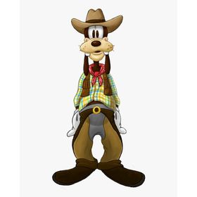 Canvas Hobby Goofy Kasnaklı 50x65 cm Sayılarla Boyama Seti