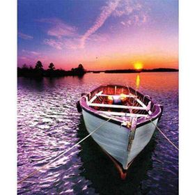 Canvas Hobby Gün Batımı Kasnaklı 100 x 140 cm Sayılarla Boyama Seti