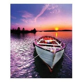 Canvas Hobby Gün Batımı Sayılarla Kasnaklı 60x75 cm Sayılarla Boyama Seti
