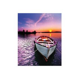 Canvas Hobby Gün Batımı Sayılarla Kasnaklı 60x75 cm Sayılarla Boyama Seti