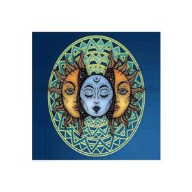 Canvas Hobby Güneş Tutulması ve Ay Kasnaklı 90 x 110 cm Sayılarla Boyama Seti