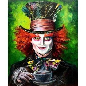 Canvas Hobby Harikalar Diyarı Kasnaklı 100 x 140 cm Sayılarla Boyama Seti