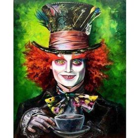 Canvas Hobby Harikalar Diyarı Kasnaklı 100 x 140 cm Sayılarla Boyama Seti
