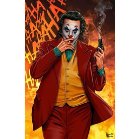 Canvas Hobby Joker 12 Kasnaklı 100 x 140 cm Sayılarla Boyama Seti