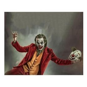 Canvas Hobby Joker 2 Kasnaklı 60x75 cm Sayılarla Boyama Seti