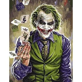 Canvas Hobby Joker Kasnaklı 100 x 140 cm Sayılarla Boyama Seti