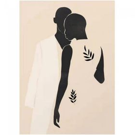 Canvas Hobby Kadının Esareti 2 70 x 90 cm Rulo Sayılarla Boyama Seti