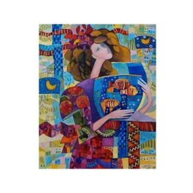 Canvas Hobby Kadınların İç Dünyası Kasnaklı 100 x 140 cm Sayılarla Boyama Seti