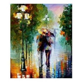 Canvas Hobby Kasımda Aşk Başkadır Kasnaklı 40x50 cm Sayılarla Boyama Seti