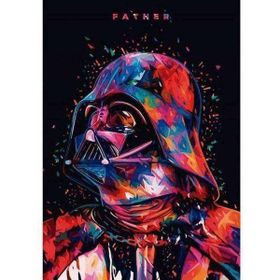 Canvas Hobby Kasnaklı 100 x 140 cm Starwars Darth Vader Sayılarla Boyama Seti